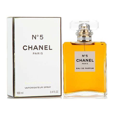 chanel 5 eau de parfum 3.4 oz|Chanel no 5 100ml price.